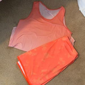 Bundle- sport skirt and athletic tank!